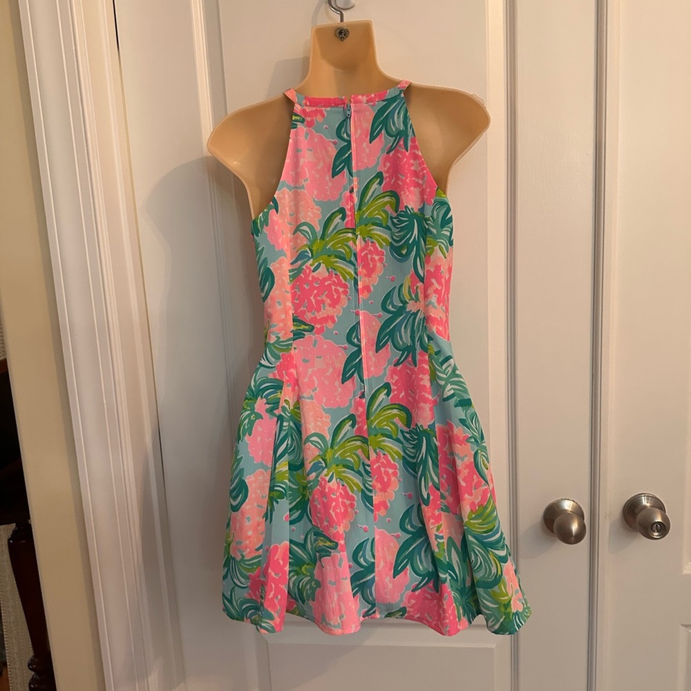 Lilly Pulitzer Fernanda Dress Pineapple Shake - Picture 7 of 15